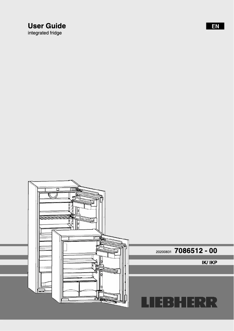 Page n°1 - Manuel utilisateur Liebherr IK 2760 Premium