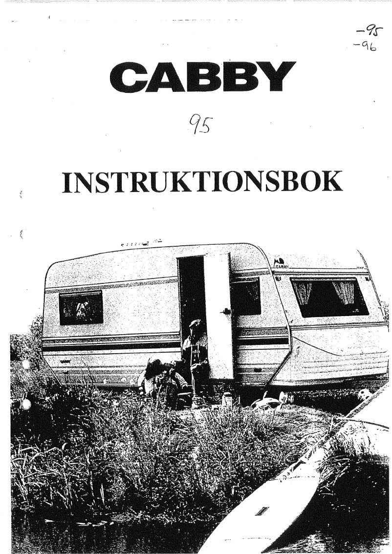 Image de la première page du manuel de l'appareil 1995