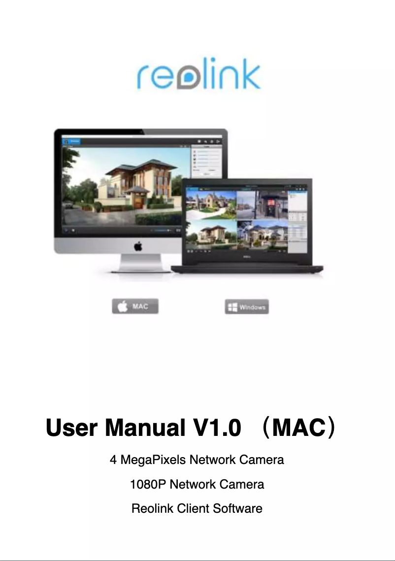 Page n°1 - Manuel utilisateur Reolink RLK16-410B8