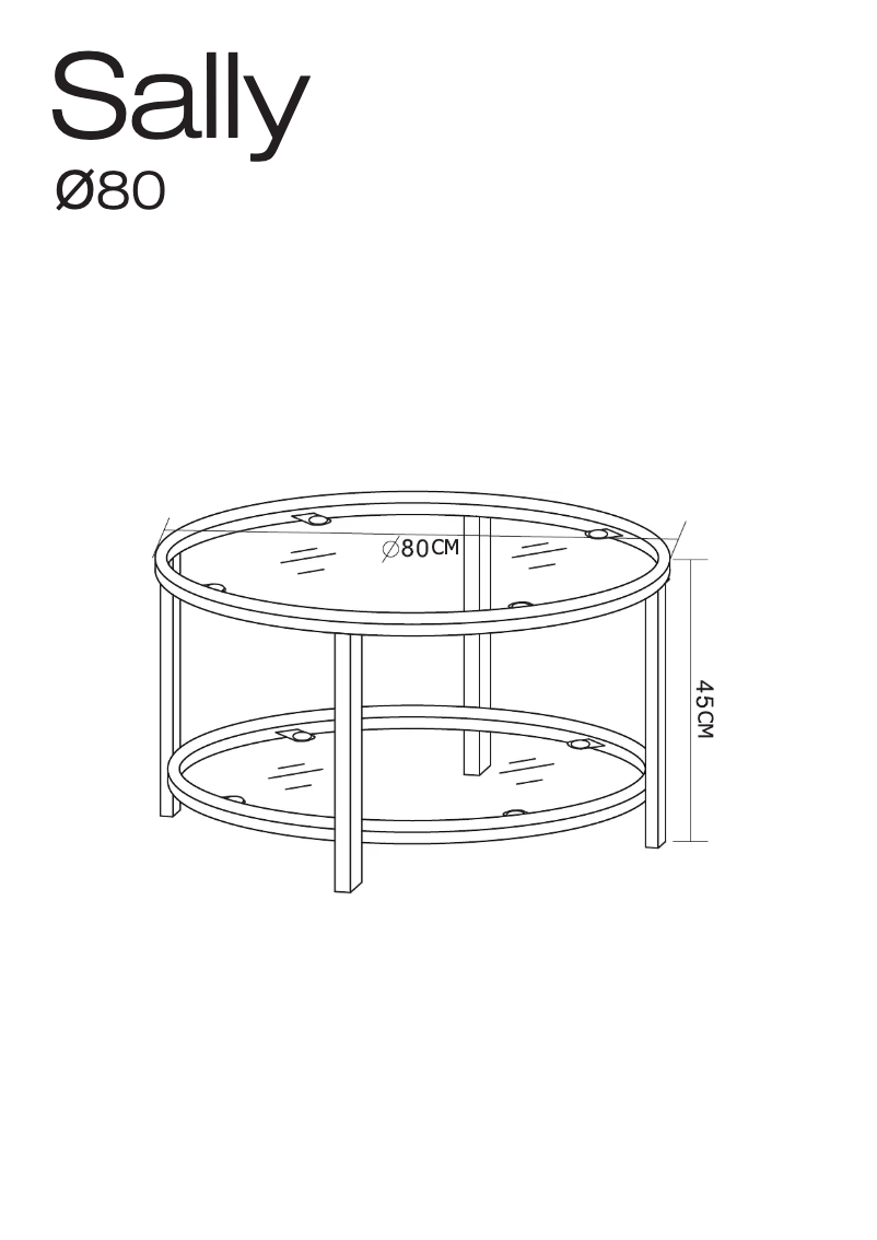 Page 1 de la notice Manuel utilisateur Mio Sally