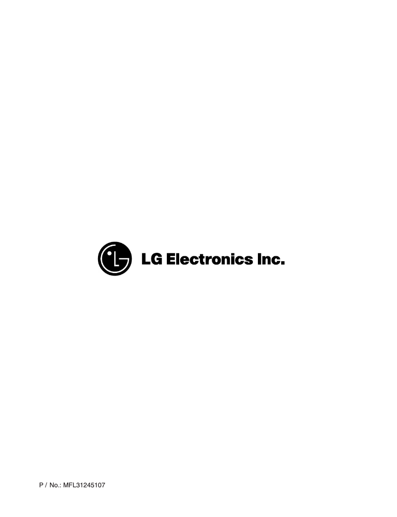 Page 1 de la notice Manuel utilisateur LG WD-10276BD