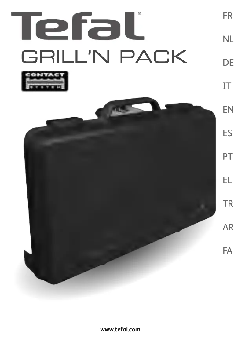 Página 1 del manual Manual de usuario Tefal Grill'n CB7011