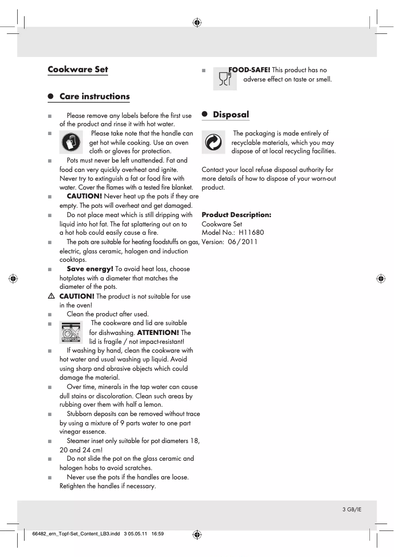 Página 1 del manual Manual de usuario Ernesto IAN 66482