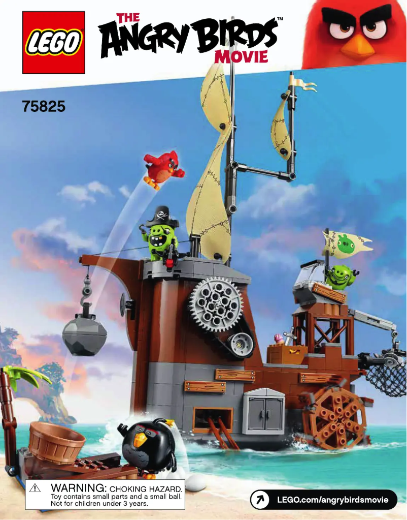 Image de la première page du manuel de l'appareil Angry Birds 75825