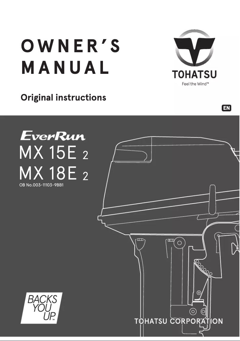 Imagen de la primera página del manual del dispositivo MX18E2