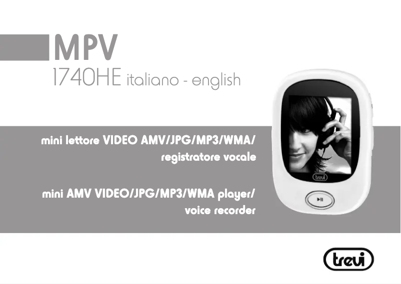 Page 1 de la notice Manuel utilisateur Trevi MPV 1740 HE