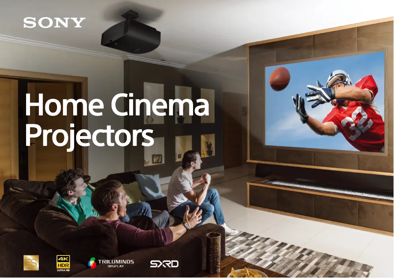 Page 1 de la notice Brochure Sony VPL-GTZ1