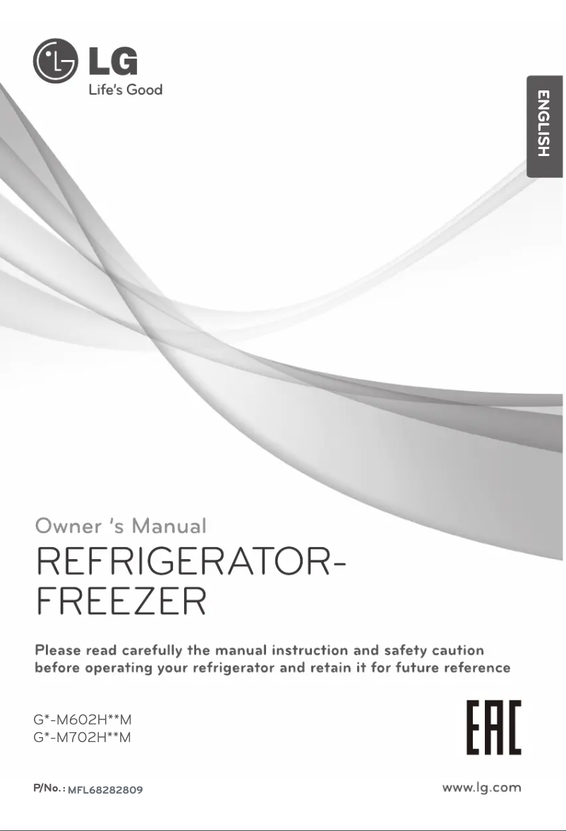 Page 1 de la notice Manuel utilisateur LG GN-M702HMHM