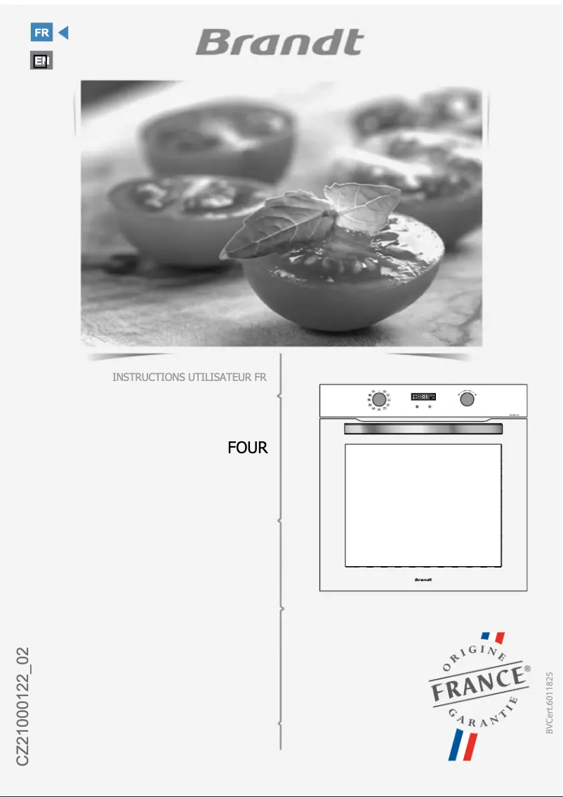 Página 1 del manual Manual de usuario Brandt BOC3112B
