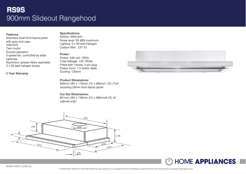 Página 1 del manual Manual de usuario ARC RS9S