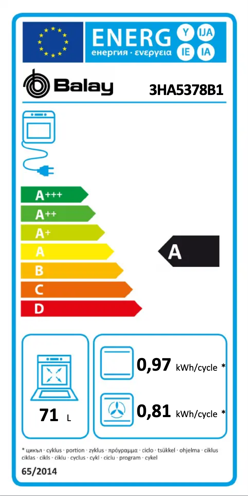 First page image of the manual for 3HA5378B1