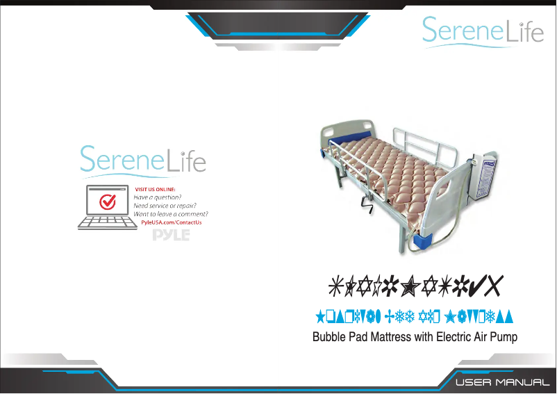 Page n°1 - Manuel utilisateur SereneLife SLAIRMATR45