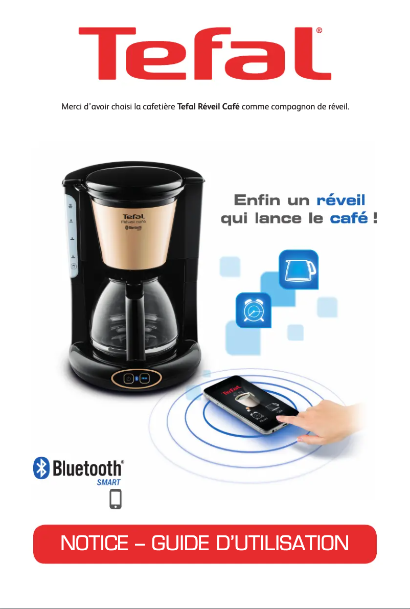 Page 1 de la notice Manuel utilisateur Tefal CM450800