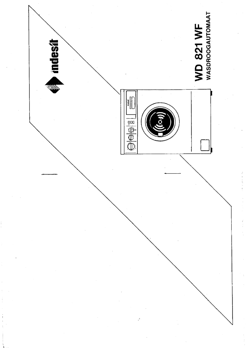Page 1 de la notice Manuel utilisateur Indesit WD 821 WF