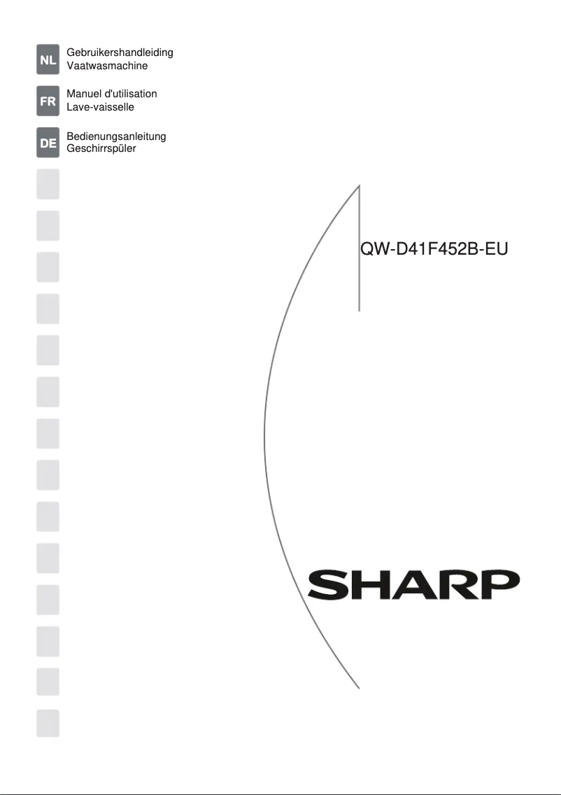 Image de la première page du manuel de l'appareil QW-D41F452B-EU