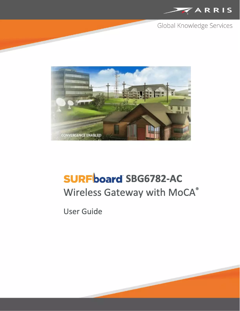 Page n°1 - Manuel utilisateur Arris SURFboard SBG6782-AC