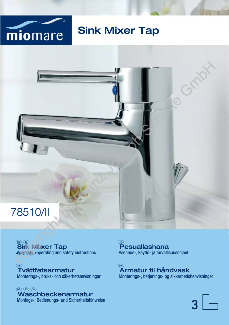 Page n°1 - Manuel utilisateur Miomare IAN 49291