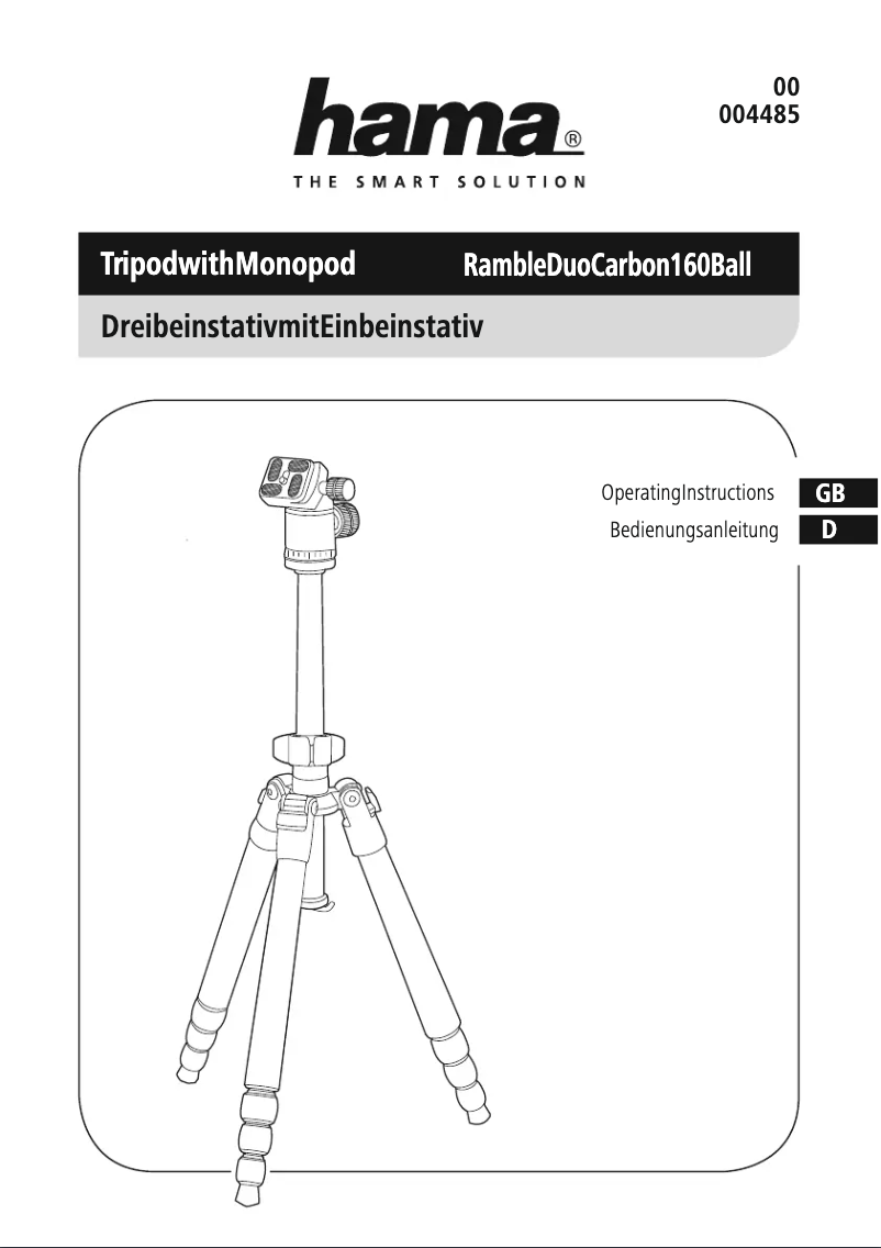 Imagen de la primera página del manual del dispositivo Ramble Duo Carbon 00004485