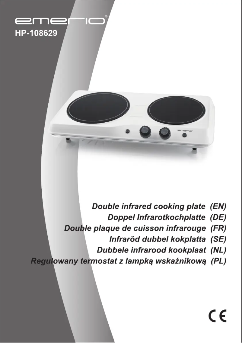 Page 1 de la notice Manuel utilisateur Emerio HP-108629