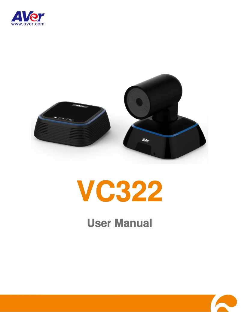 Image de la première page du manuel de l'appareil VC322