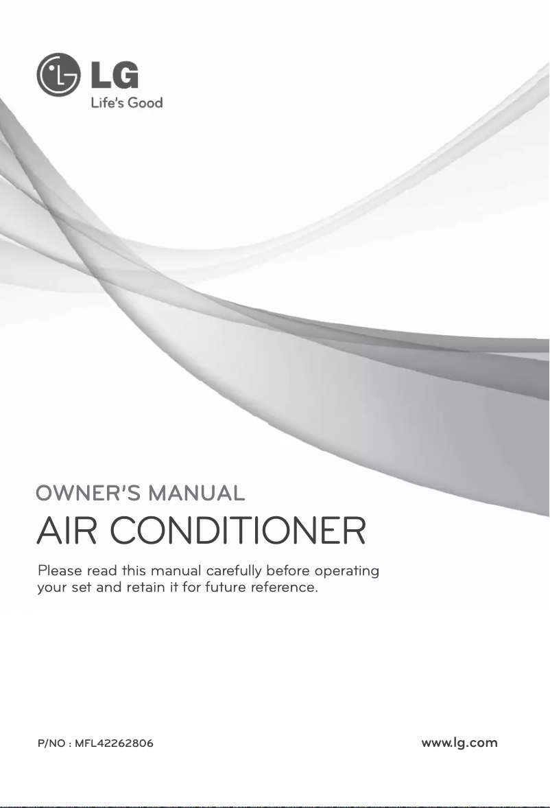 Página 1 del manual Manual de usuario LG A12AW2