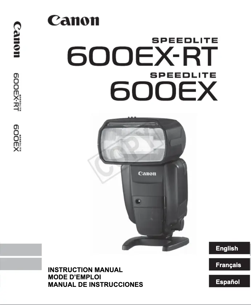 Page 1 de la notice Manuel utilisateur Canon 5296B002