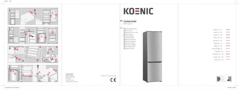 Image de la première page du manuel de l'appareil KFK 411 E