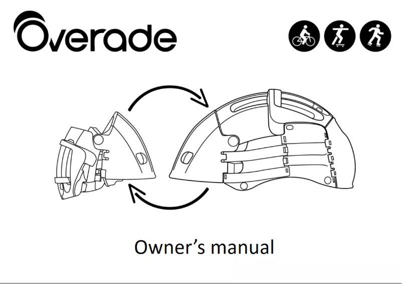 Page 1 de la notice Manuel utilisateur Overade Plixi Fit