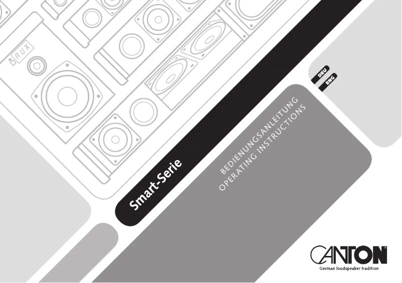 Page 1 de la notice Manuel utilisateur Canton Smart A 45 CS