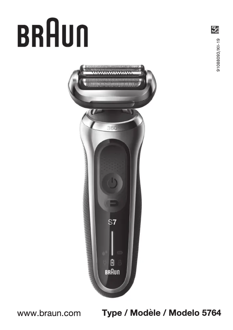 Image de la première page du manuel de l'appareil Series 7 71-B1000s