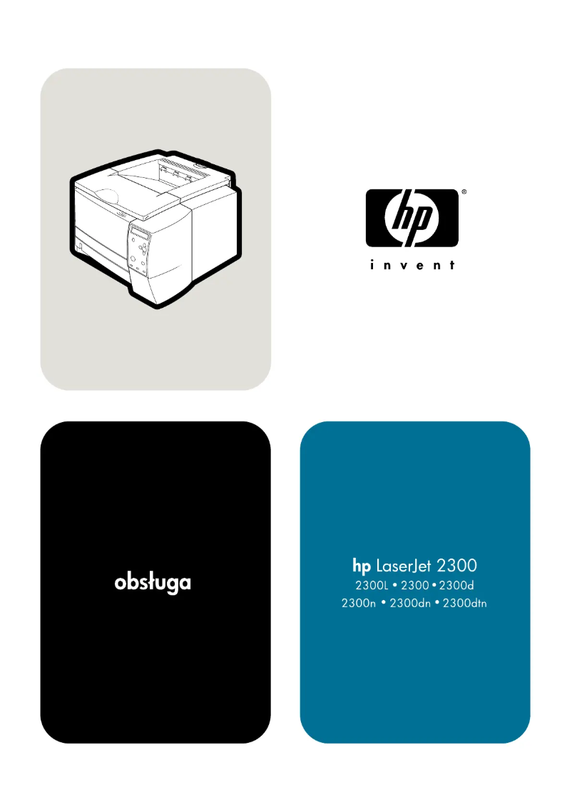 Image de la première page du manuel de l'appareil LaserJet 2300L