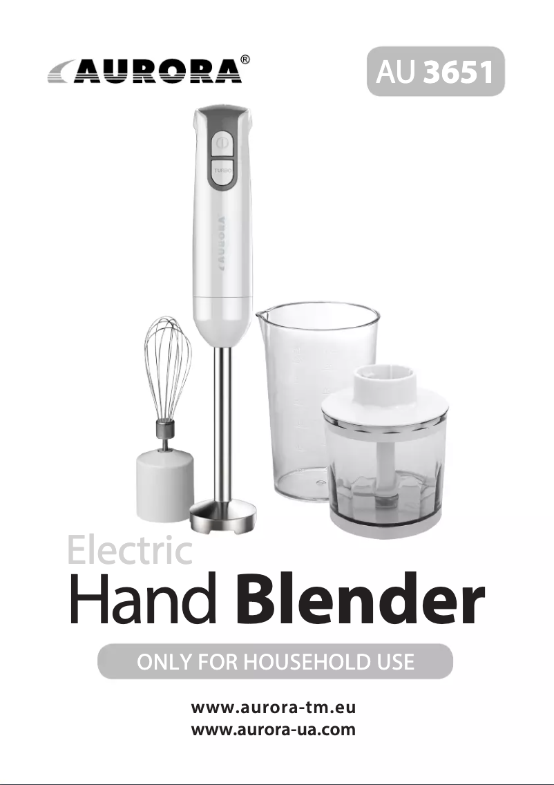 Page n°1 - Manuel utilisateur Aurora AU3651