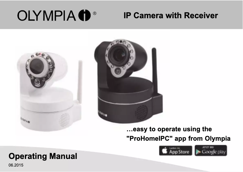 Page 1 de la notice Manuel utilisateur Olympia IC 720 P