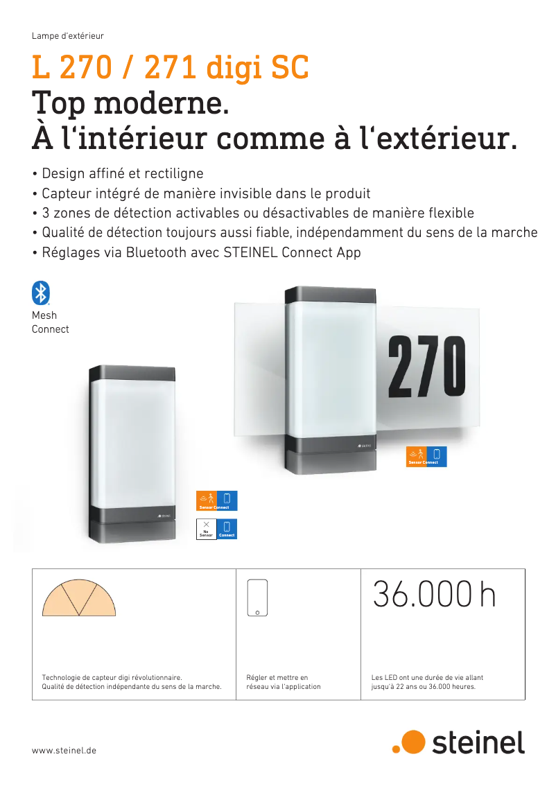 Page n°1 - Brochure Steinel L 270 Digi SC