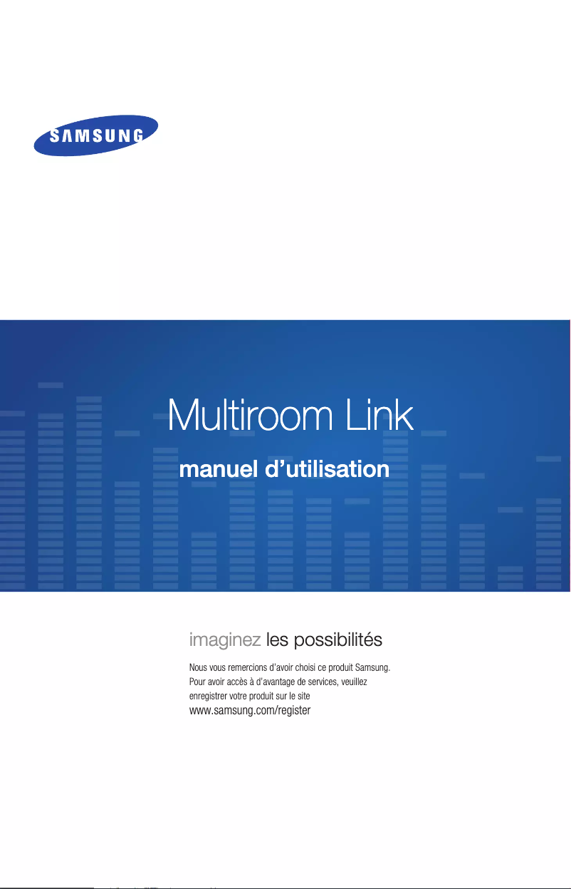 Page 1 de la notice Guide d'installation Samsung UA105S9WAT