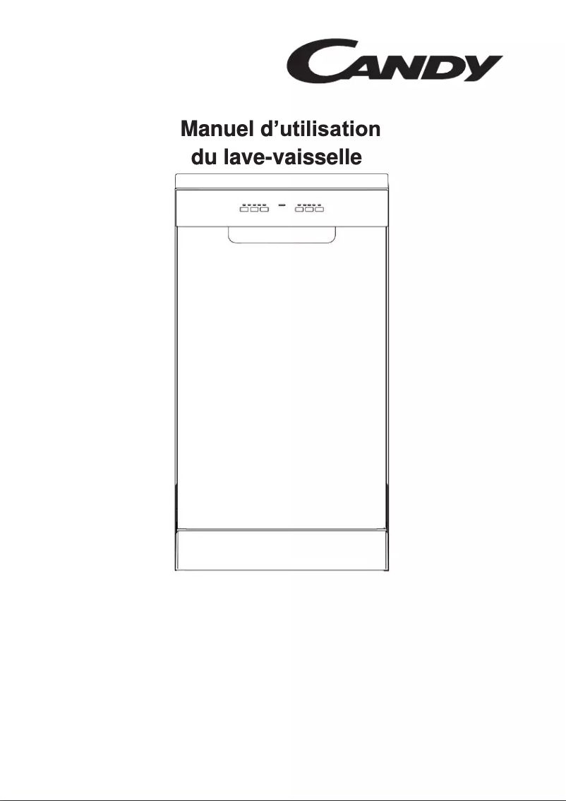 Page 1 de la notice Manuel utilisateur Candy CDPH 2L1047B