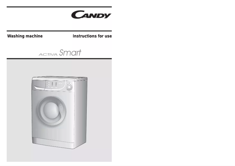 Page n°1 - Manuel utilisateur Candy CM1146