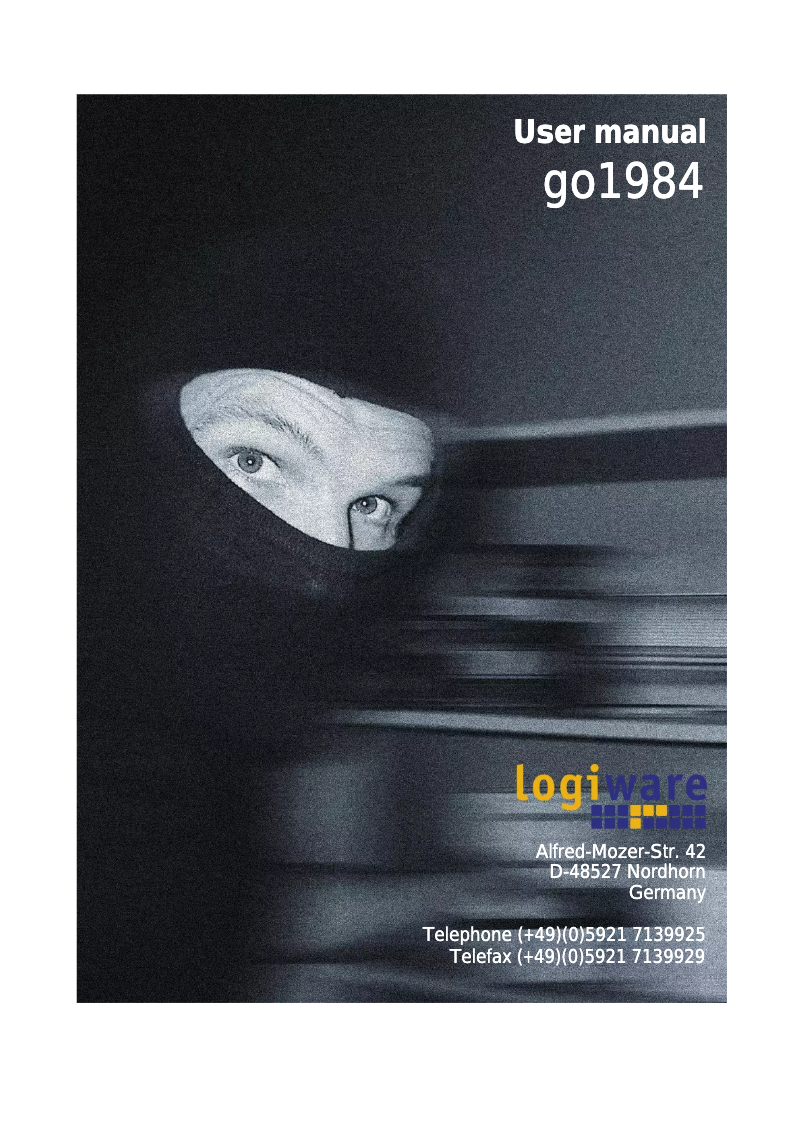 Page n°1 - Manuel utilisateur Intellinet go1984 Professional Edition