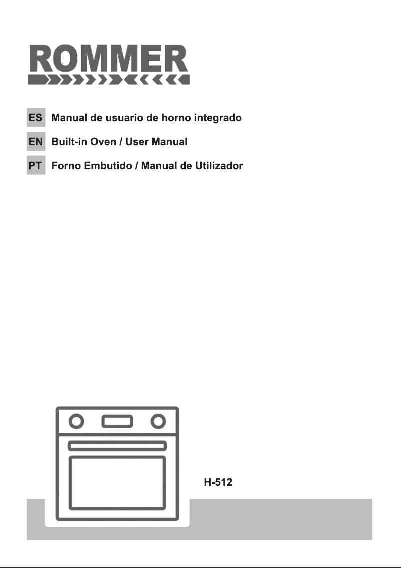 Image de la première page du manuel de l'appareil H-512