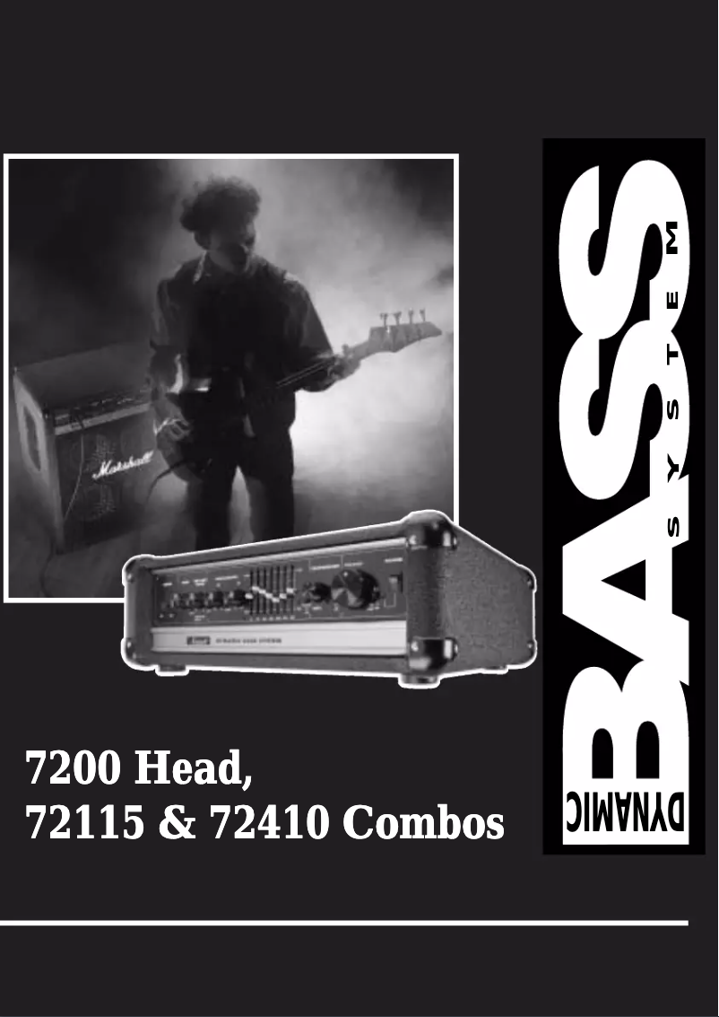 Página 1 del manual Manual de usuario Marshall 7200 Head