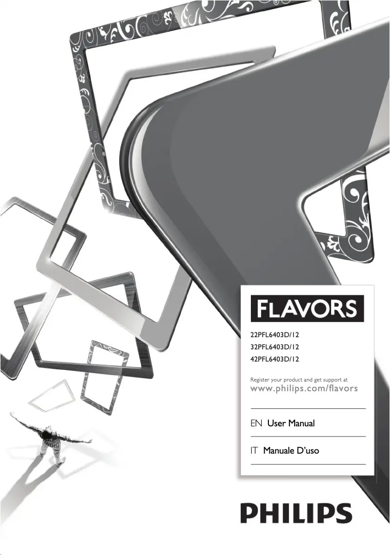 Image de la première page du manuel de l'appareil 22PFL6403D