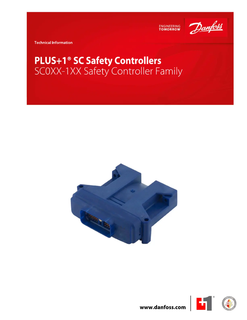 Page n°1 - Manuel utilisateur Danfoss PLUS+1