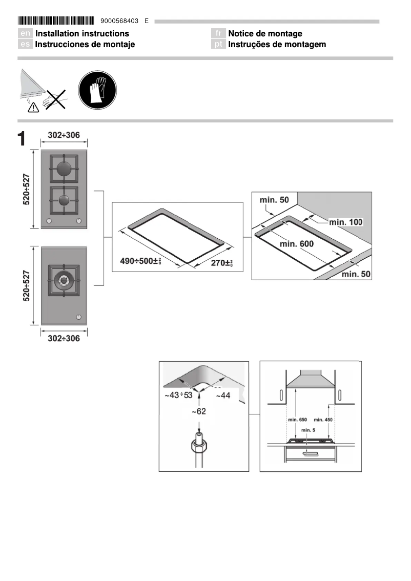 Image de la première page du manuel de l'appareil ES326AB21E