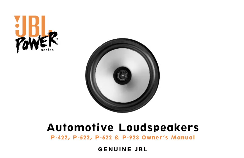 Image de la première page du manuel de l'appareil Power P-622