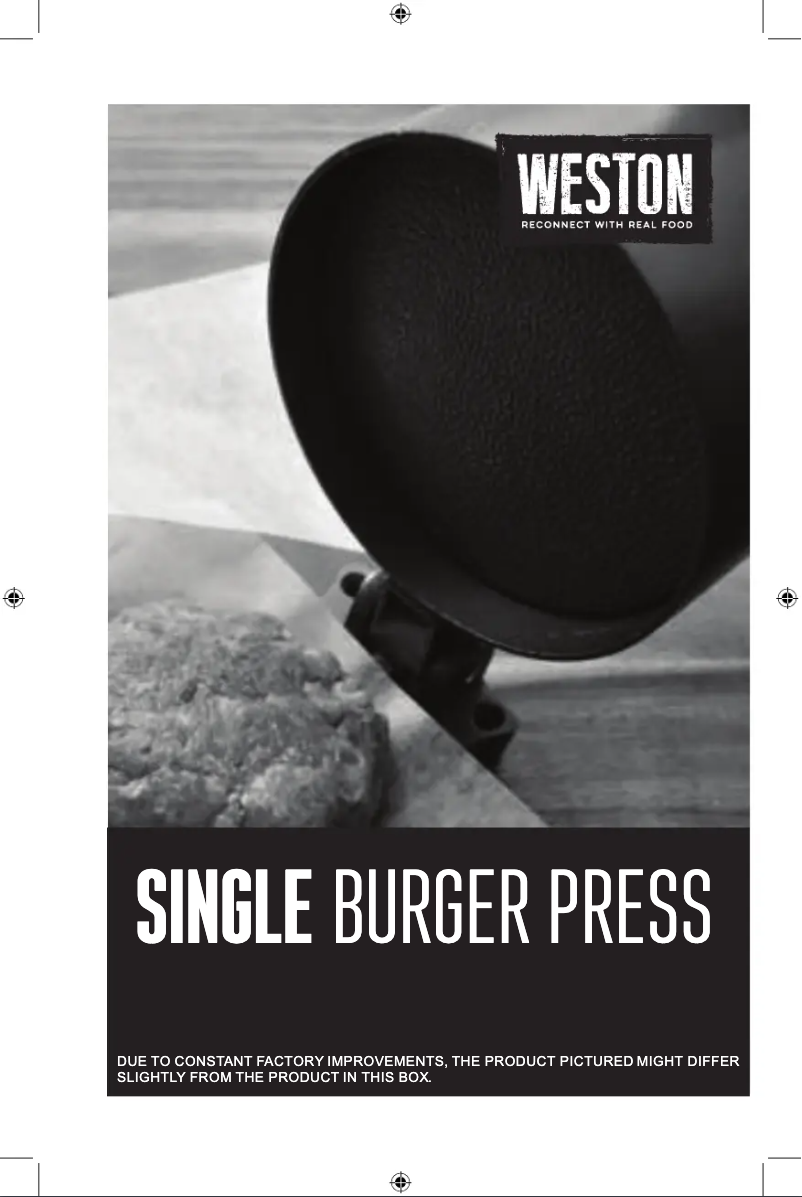 Page 1 de la notice Manuel utilisateur Weston 07-0301