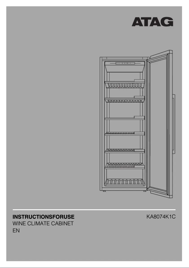 Image de la première page du manuel de l'appareil KA8074K1C