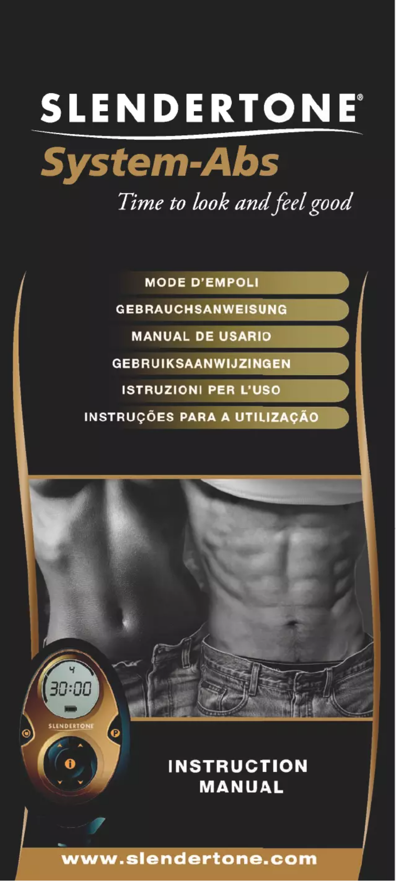 Page n°1 - Manuel utilisateur Slendertone System-Abs