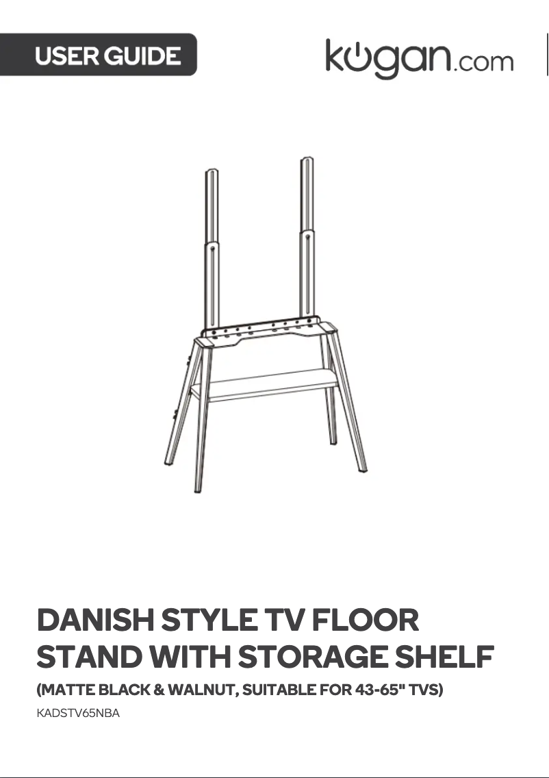 Image de la première page du manuel de l'appareil KADSTV65NBA