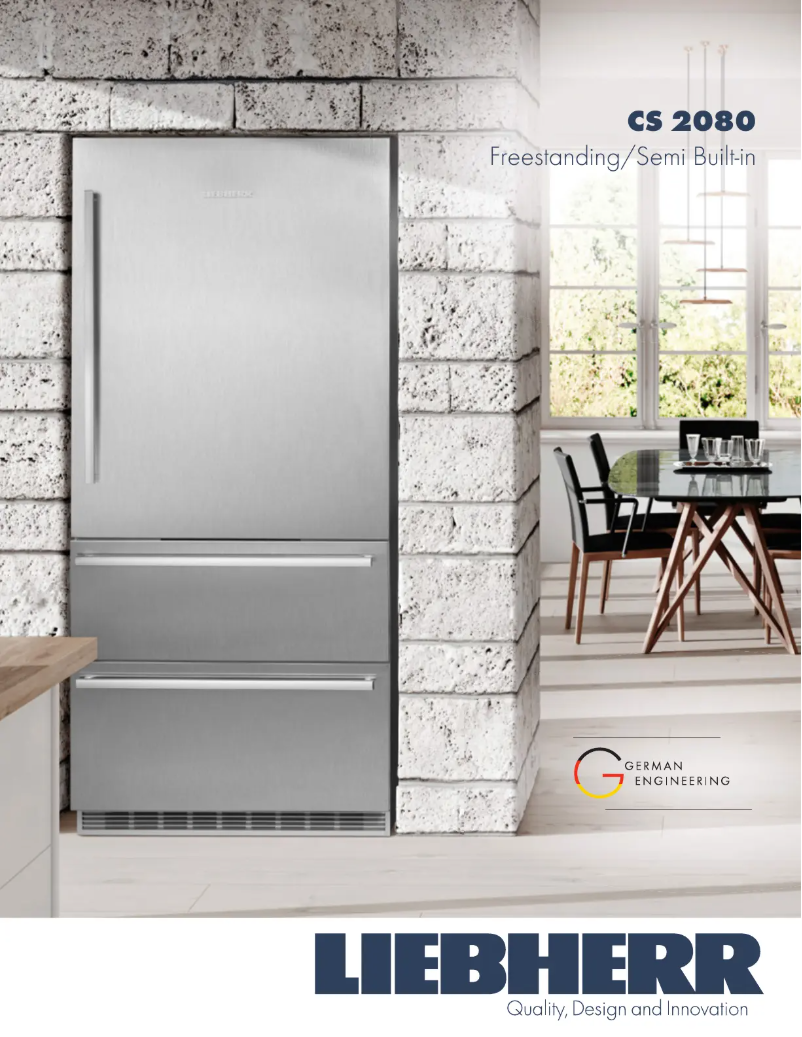 Page n°1 - Fiche technique Liebherr CS 2080