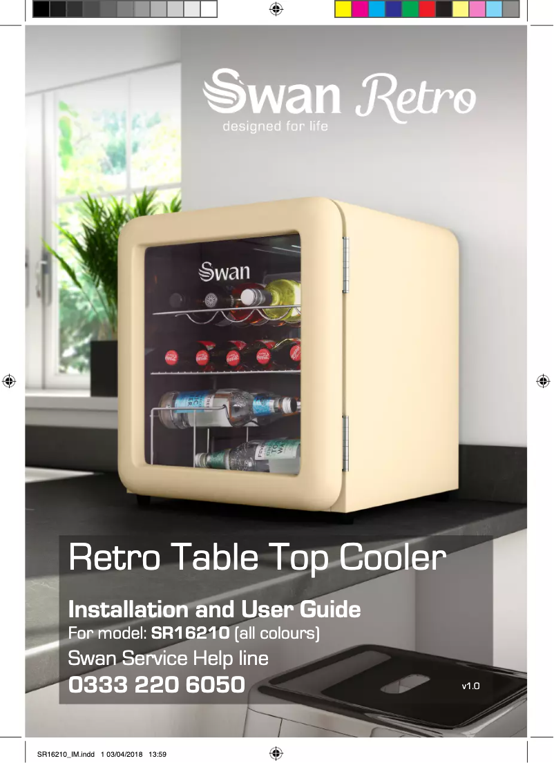 Página 1 del manual Manual de usuario Swan SR16210GRN